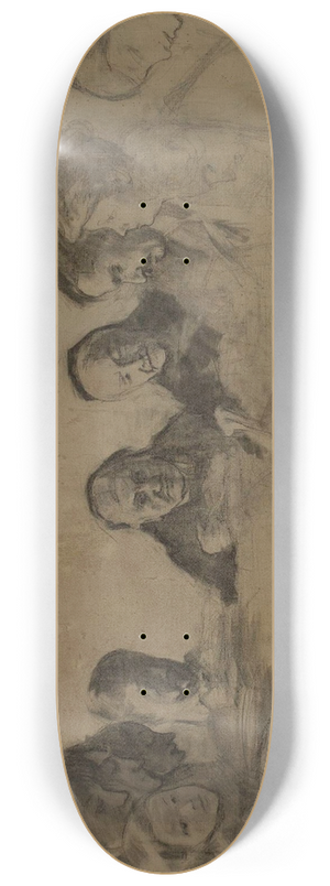 Konrad Krzyanowski - Evening siesta 8.25 inch art skate deck