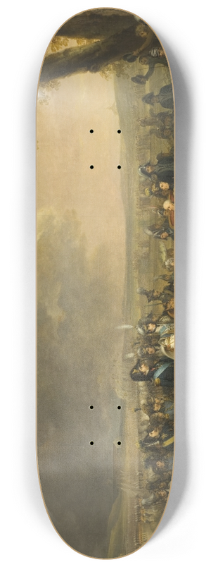 Johan Gustaf Sandberg - Review on Ladugrdsgrde, Stockholm 8.25 inch art skate deck