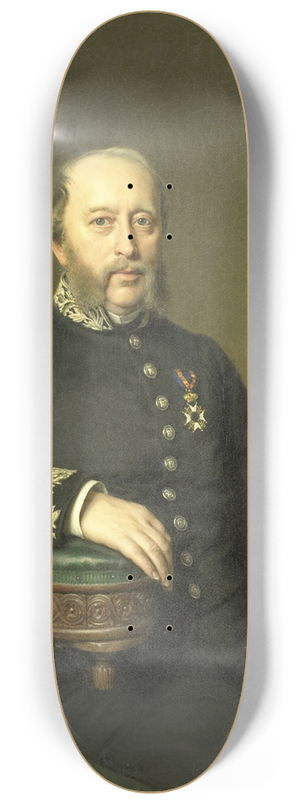 Johan Heinrich Neuman - Gerard Johan Verloren van Themaat (1809-90). Lid van de Gedeputeerde Staten van Utrecht 8.25 inch art skate deck