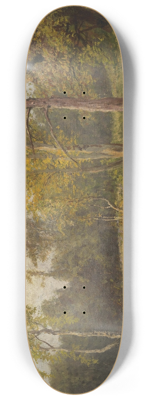 Konrad Petrides - Waldlandschaft 8.25 inch art skate deck