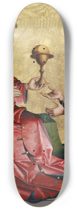 Konrad Witz - Abraham before Melchizedek 8.25 inch art skate deck