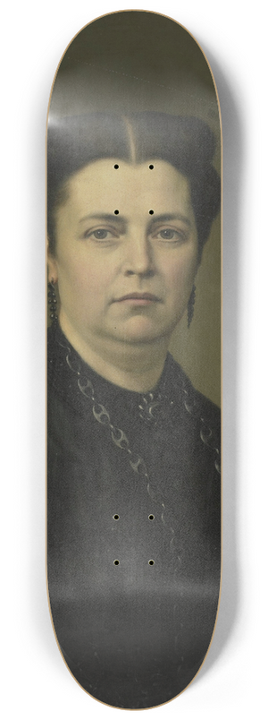 Johan Heinrich Neuman - Jeanette Antoinette Pietermaat (1818-70). Echtgenote van Pieter Mijer 8.25 inch art skate deck