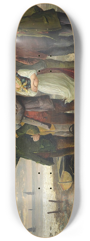 Konstantin Stoitzner - Waiting for the catch 8.25 inch art skate deck