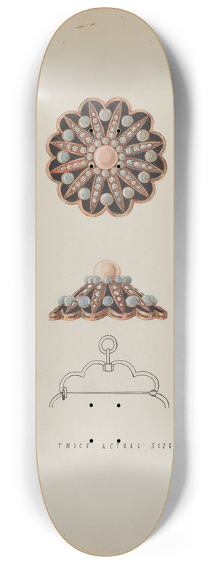 Kurt Melzer - Brooch 8.25 inch art skate deck