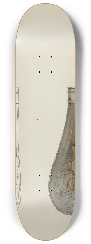 Kurt Melzer - Powder Flask 8.25 inch art skate deck