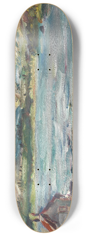Kurt Schwitters - Untitled (Lake Windermere) 8.25 inch art skate deck