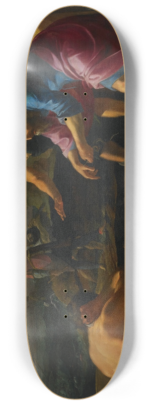 Laurent de la Hyre - Saint Paul Shipwrecked on Malta 8.25 inch art skate deck