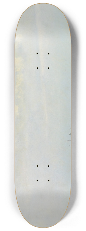 Laurits Andersen Ring - View Of Roskilde Fjord, Early Spring 8.25 inch art skate deck