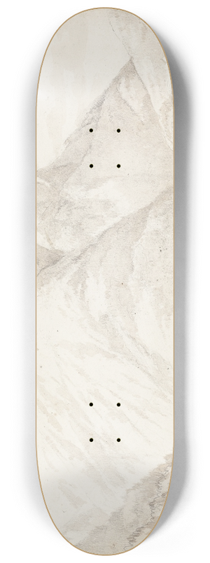 Johan Ludvig Lund - Udsigt over Glishorn 8.25 inch art skate deck