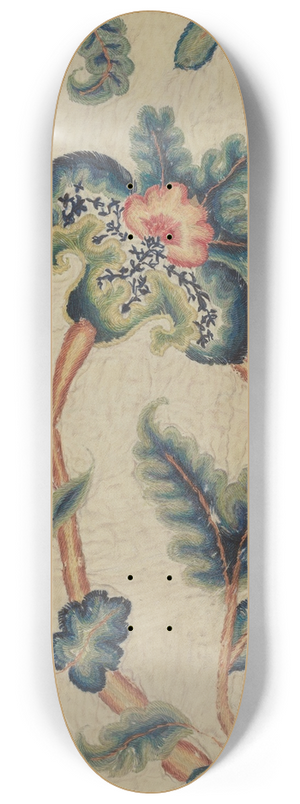 Lawrence Peterson - Jacobean Embroidery 8.25 inch art skate deck