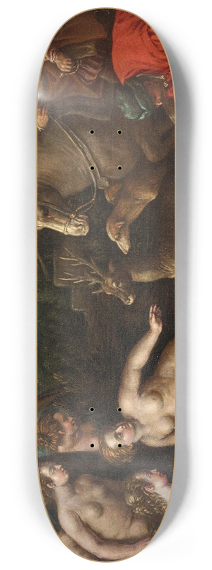 Leandro Bassano - Diana and Actaeon 8.25 inch art skate deck