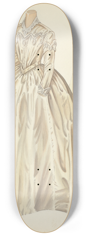 Lee Hager - Wedding Dress 8.25 inch art skate deck