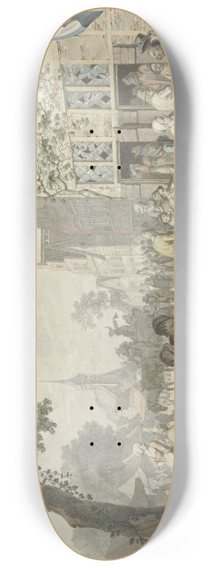 Leendert Overbeek - Dorpskermis 8.25 inch art skate deck