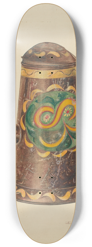 Lelah Nelson - Toleware Coffee Pot 8.25 inch art skate deck