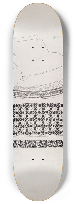 Lena Nastasi - Petticoat 8.25 inch art skate deck