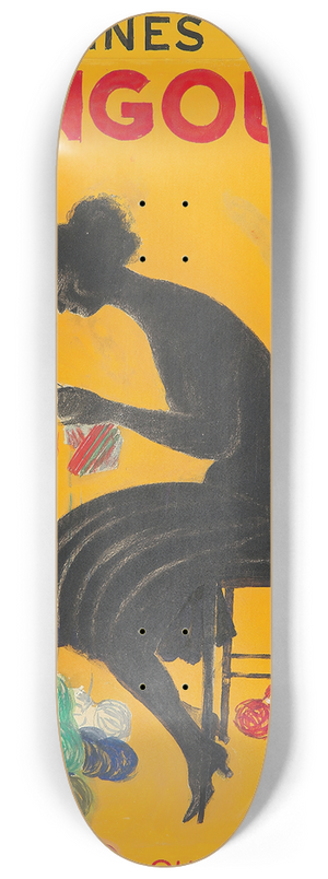 Leonetto Cappiello - Laines du Pingouin 8.25 inch art skate deck