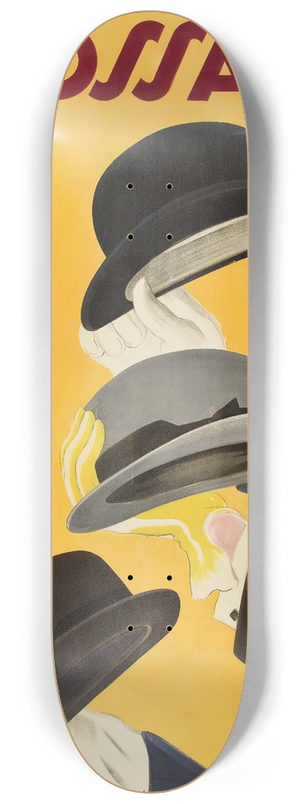 Leonetto Cappiello - Mossant 8.25 inch art skate deck