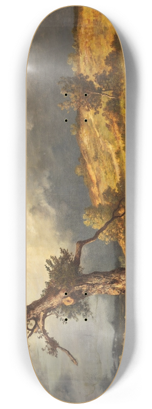 Leon Richet - Thunderstorms near Fontainebleau 8.25 inch art skate deck