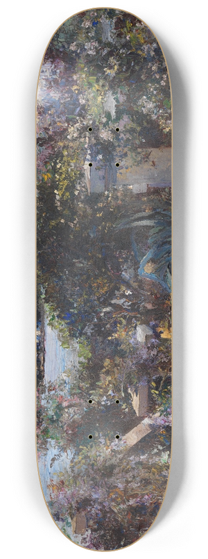 Leontine von Littrow - Kstenlandschaft bei Abbazia 8.25 inch art skate deck
