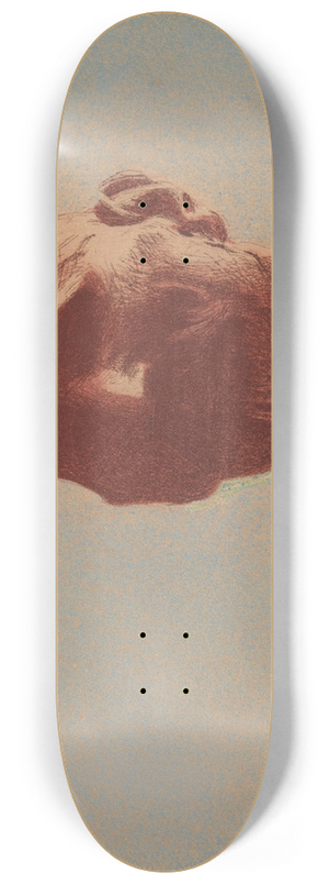 Leon Wyczkowski - Autoportret 8.25 inch art skate deck