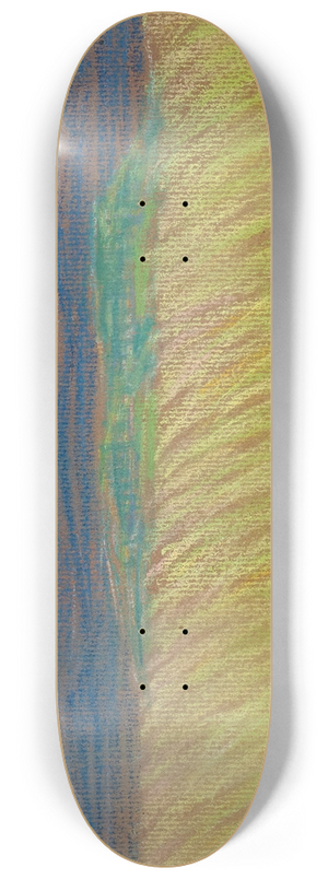 Leopold Blauensteiner - Landschaft 8.25 inch art skate deck