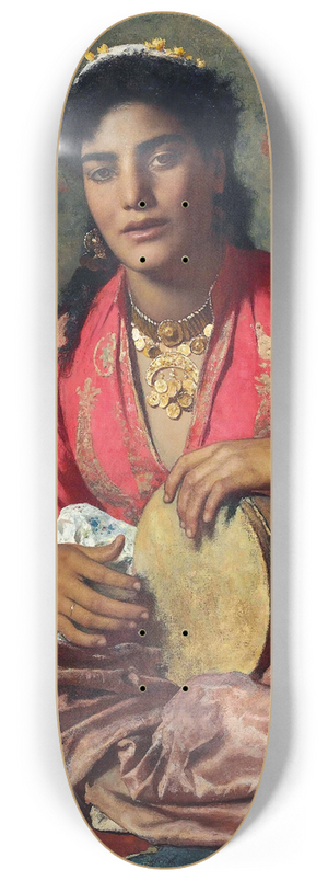 Leopold Carl Mller - The Almeh 8.25 inch art skate deck