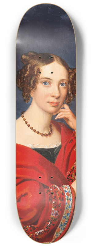Leopold Fertbauer - Portrt 8.25 inch art skate deck