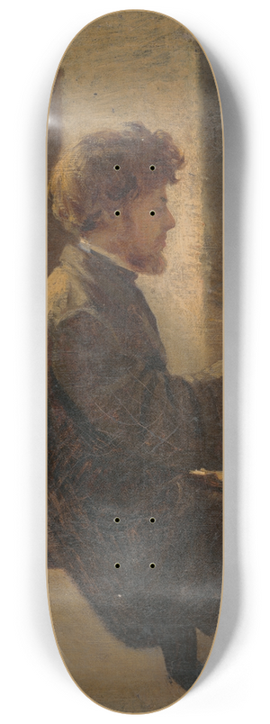 Leopold Horovitz - Painter at Work 8.25 inch art skate deck