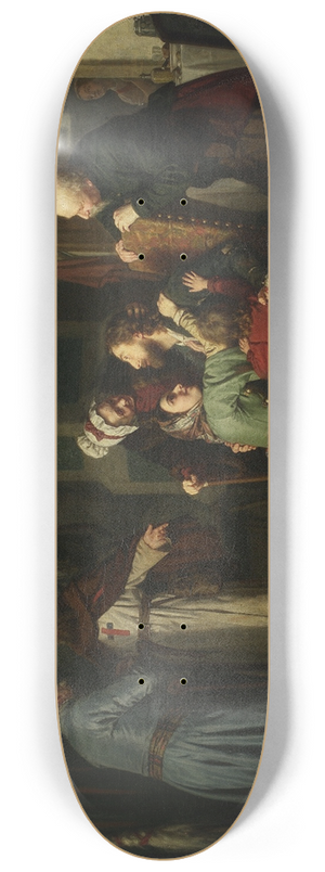 Leopold Lffler - Return from bondage 8.25 inch art skate deck