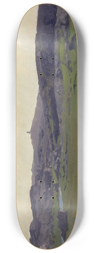 Leopold Otto Strtzel - View of Galtr. Study 8.25 inch art skate deck