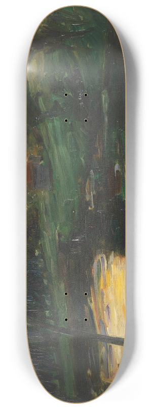 Leo Putz - Landschaft an den Osterseen 8.25 inch art skate deck