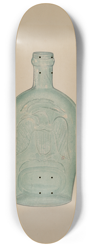 LeRoy Griffith - Glass Bottle 8.25 inch art skate deck