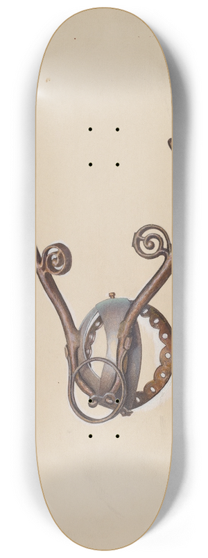 Leslie Macklem - Wick Trimmer 8.25 inch art skate deck
