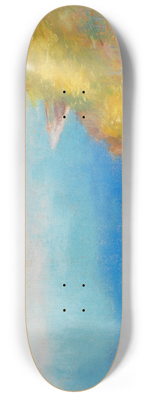 Lesser Ury - Gardasee (Gardone) 8.25 inch art skate deck