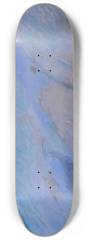 Lesser Ury - Gardasee mit Blick auf den Monte Baldo 8.25 inch art skate deck