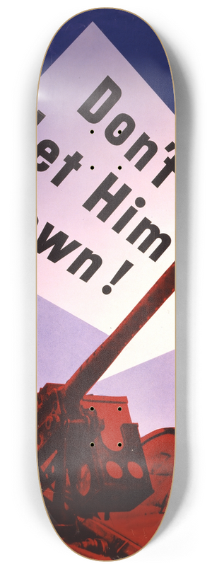 Lester Beall - Dont let him down 8.25 inch art skate deck