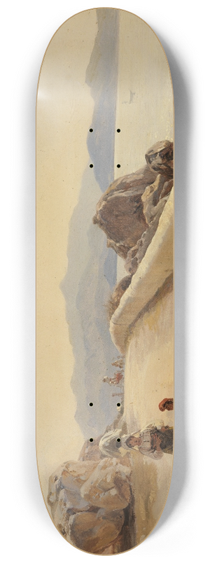 Johann Baptist Kirner - Italienischer Kstenweg 8.25 inch art skate deck