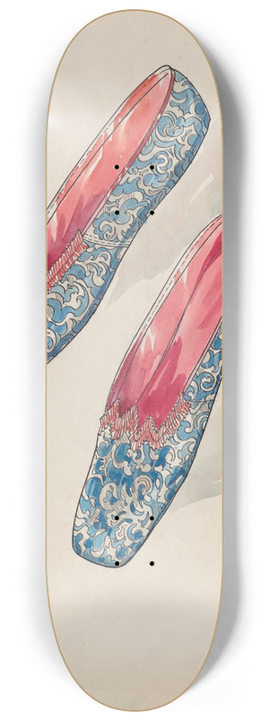 Lillian Causey - Womans Shoes 8.25 inch art skate deck