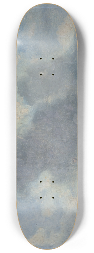 Lionel Constable - Sky Study 8.25 inch art skate deck