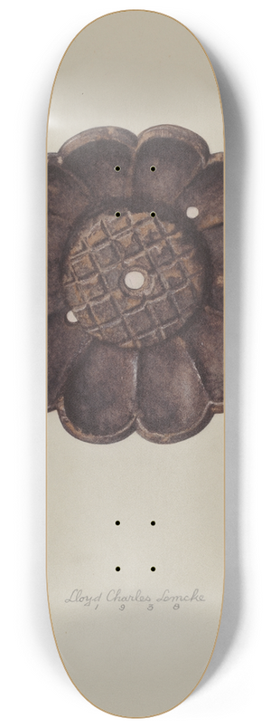 Lloyd Charles Lemcke - Rosette 8.25 inch art skate deck