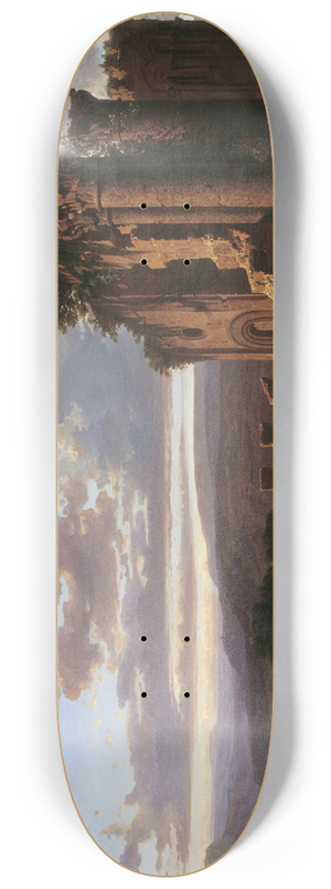 Llus Rigalt - Ruins 8.25 inch art skate deck