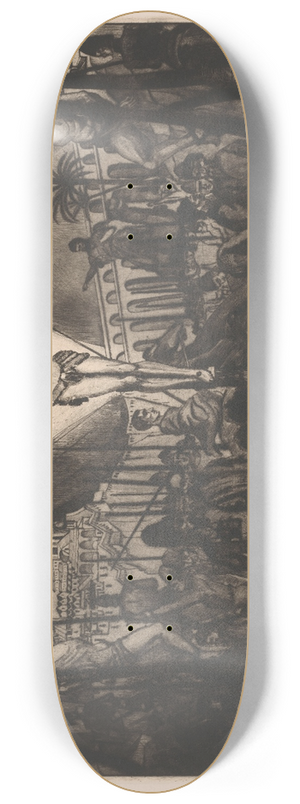 Lodewijk Schelfhout - Golgotha II 8.25 inch art skate deck