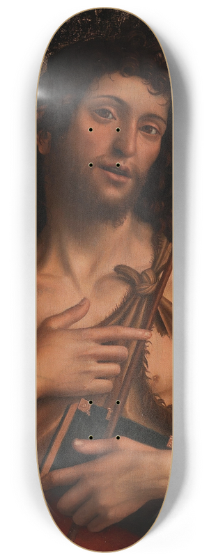 Lombard School - Saint John the Baptist 8.25 inch art skate deck