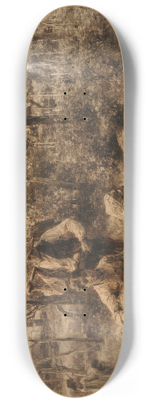 Lon Augustin Lhermitte - Avril 8.25 inch art skate deck
