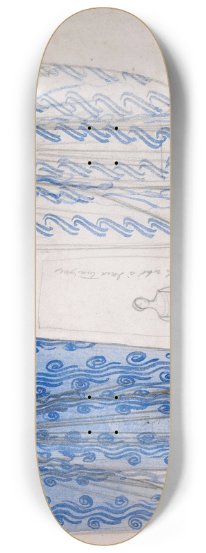 Lon Bakst - Costume Design for Phaedra 8.25 inch art skate deck