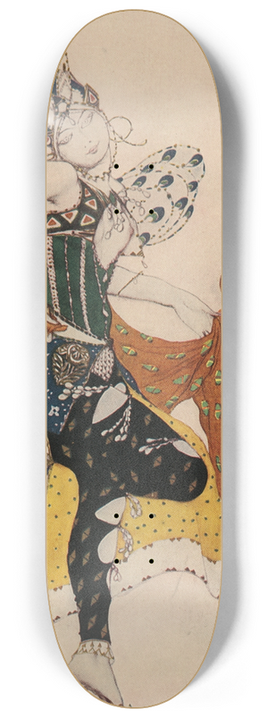 Lon Bakst - The Peri from Peri 8.25 inch art skate deck
