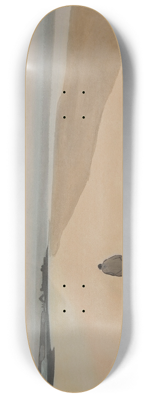 Lon Spilliaert - La Dmocratie en marche 8.25 inch art skate deck