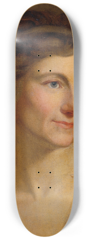 Johann Baptist von Lampi the Elder - Frauenbildnis 8.25 inch art skate deck
