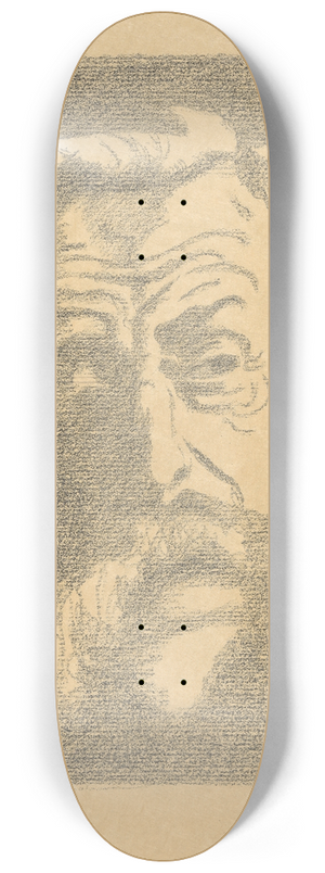 Lon Spilliaert - Portret van Emile Verhaeren 8.25 inch art skate deck