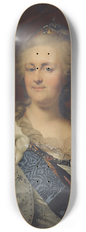 Johann Baptist von Lampi the Elder - Portrait Of Catherine The Great 8.25 inch art skate deck